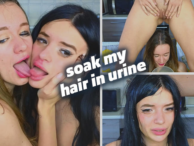 Thumbnail of Soaked hair with urine