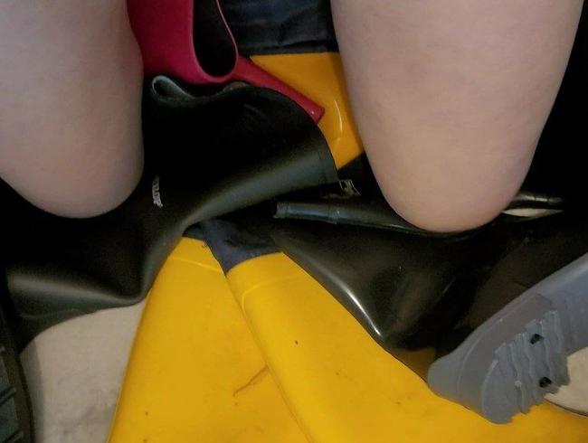 Thumbnail of There is no such thing as too much! - Rubber boots just in case