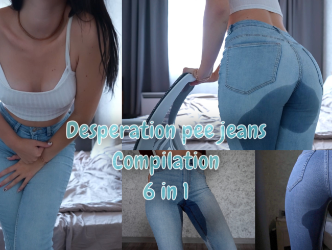 Desperation Pee Jeans Collection! 6 in 1