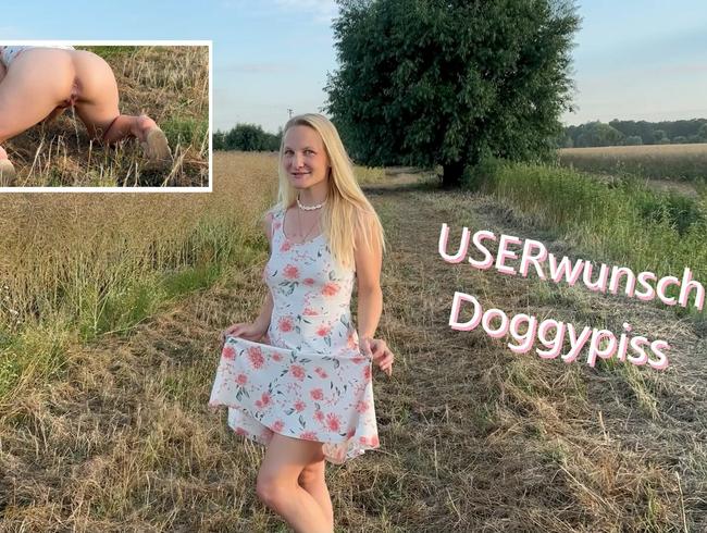 Thumbnail of User request #3 doggy outdoor piss, it gets wet!