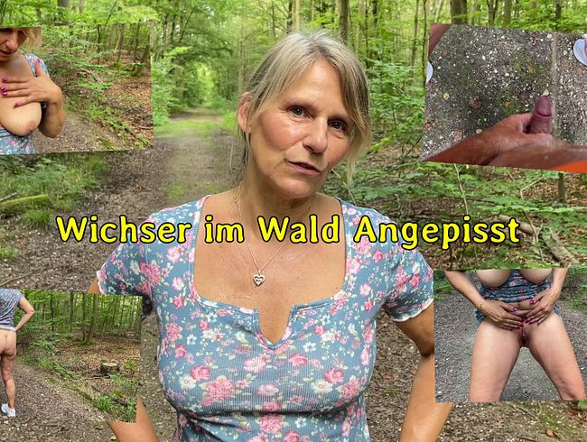 Thumbnail of Wanker pissed off in the forest