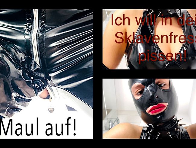 Thumbnail of I want to piss in your slave face! Open your mouth! Total humiliation!