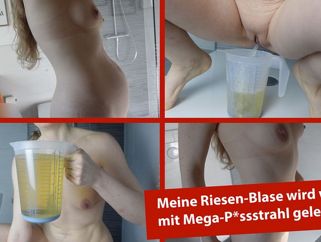 Thumbnail of Bladder Explosion 2.0 - My giant piss stream hits new measuring cup