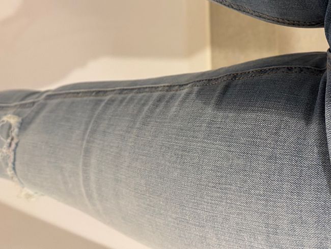 My first time peeing in my jeans