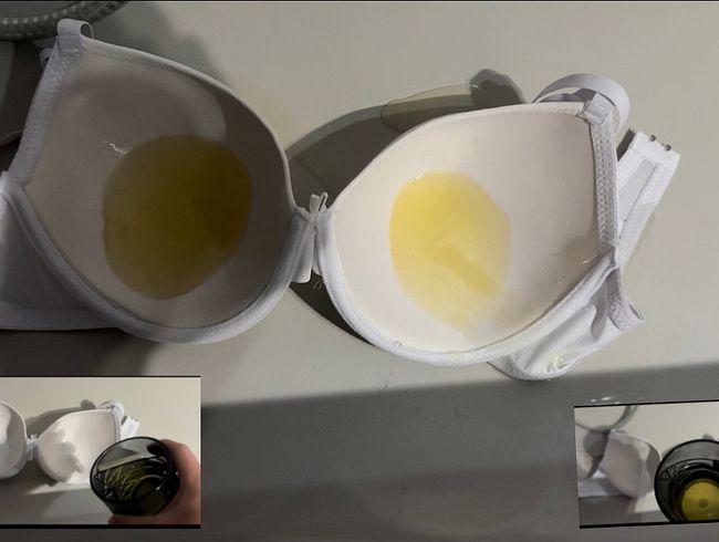 User request please piss on my white sexy bra