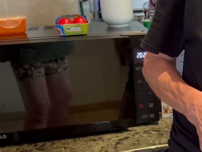 Washing dishes and fucking