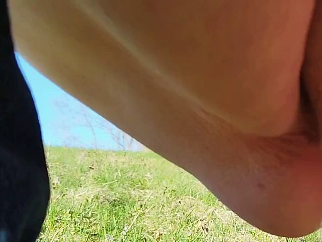 Giving in to my horny need in the wild