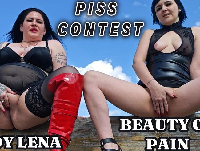 PISS CONTEST + INSTRUCTIONS for YOU! WHO WON?