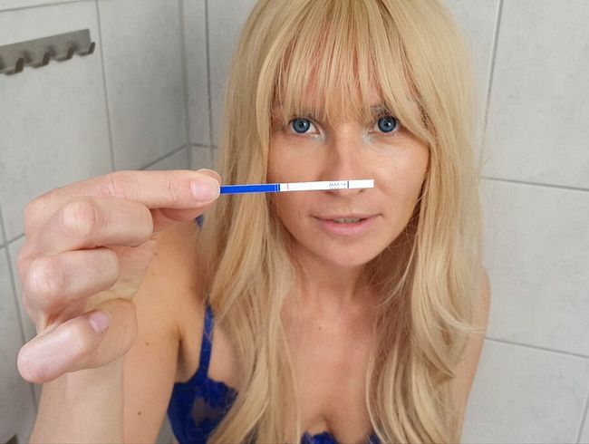 Am I really pregnant? I peed on the pregnancy test! Now it's finally confirmed!