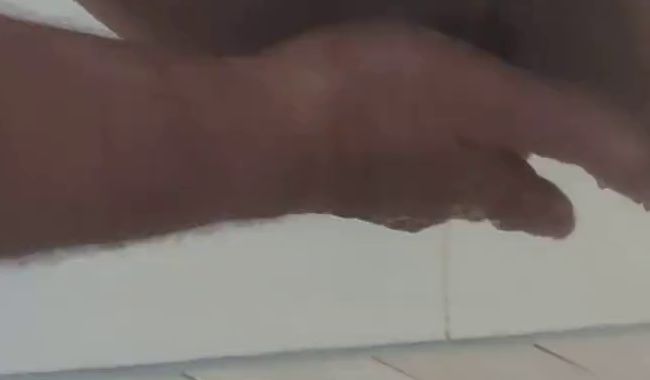 Pissed in the shower