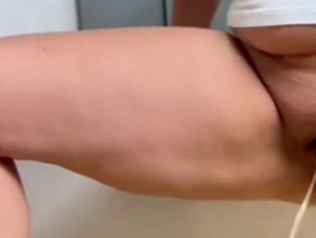 I couldn't hold it anymore and just started peeing