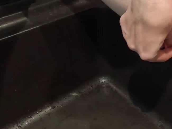 Thumbnail of Peed a little in the sink