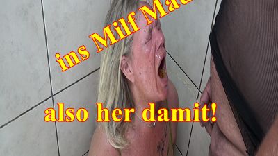 Thumbnail of Piss belongs in the milf mouth, so bring it on!