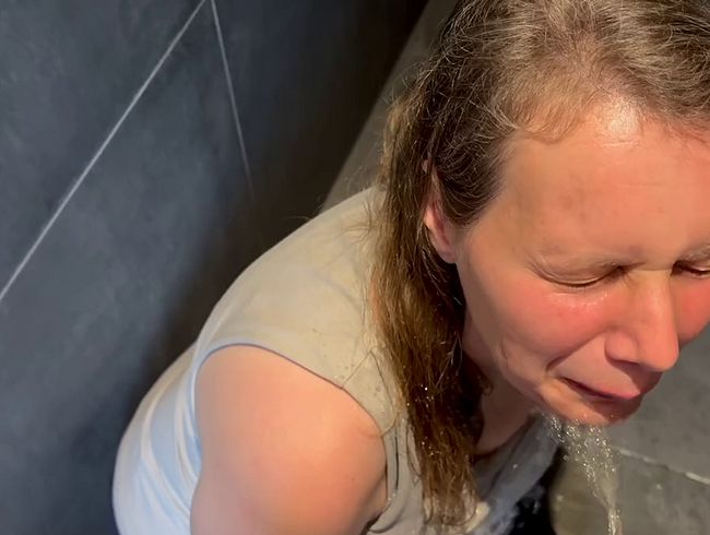 Thumbnail of surprise in the shower, Wolvi had to piss in my mouth