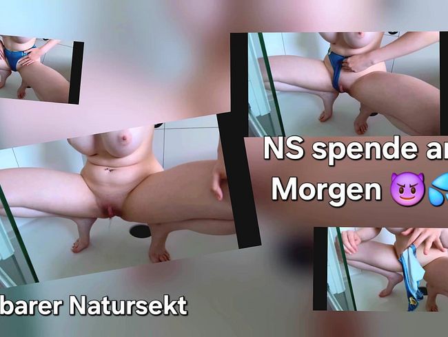 Thumbnail of My FIRST time pee NAKED in the shower! JUST for you!