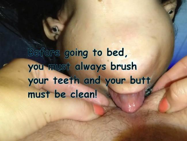 Thumbnail of Wash your teeth and ass before bed